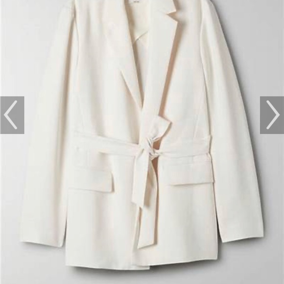 Aritzia Esteli Blazer. light birch. Size Small - Picture 5 of 7
